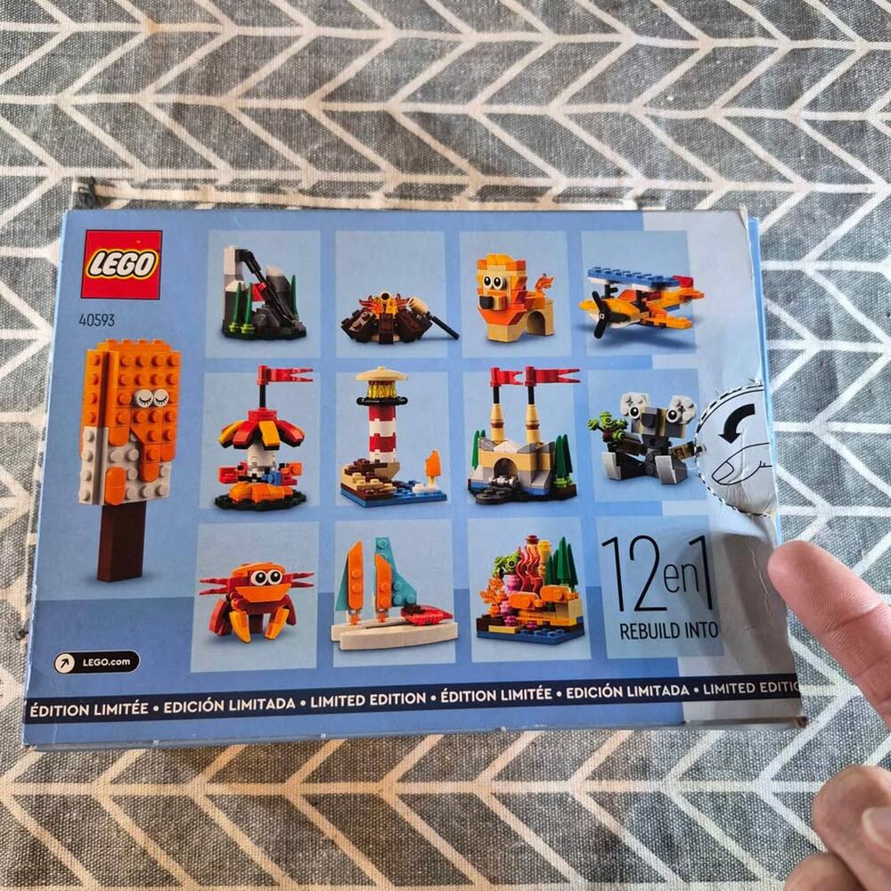 Lego Blocks 40593 fun creativity set 12-in-1